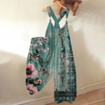 Laia s&auml;&auml;rega kombinesoonid naistele vabaaja avarad varrukateta kombinesoonid Retroprinteriga metallist n&ouml;&ouml;biga pikad p&uuml;ksid taskutega kombinesoonid L