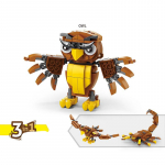 4-in-1 Tiigri Mecha Plokk DIY 3-in-1 Deformatsioon Loom &Ouml;&ouml;kull Hai Krokodill Ehitusklotsi M&auml;nguasi no box