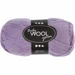Pelote de laine pour b&eacute;b&eacute;s Baby Wool Yarn - violet - 172 m
