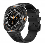 Kummist spordirihm Samsung Galaxy Watch Ultra 7 47mm jaoks, roostevabast terasest meeste rihm Samsung Galaxy Watch 7 Ultra rihma jaoks Galaxy Watch Ultra AStyle must
