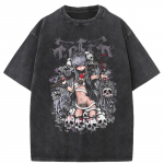 Suvine Gooti Naiste T-s&auml;rk Esteetiline Lai Naiste T-s&auml;rk Punk Tume Grunge T&auml;navamood Daamide gooti T-s&auml;rgid Riided S