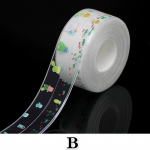 Veekindel Tihendusteip Vannituba K&ouml;&ouml;k Vannituba Du&scaron;&scaron; Valamu Vanni Tihendusriba PVC Isekleepuv Tihendusteip Seinakleebis T