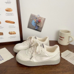 Campus nahkpinnaga vabaajajalatsid naiste moraalne kasvatus 2025 uus &scaron;ikk ni&scaron;idisain sport ja vaba aeg &otilde;pilased valged kingad 40 beež