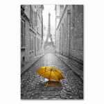 P&otilde;hjamaade S ja Prindid Elutoa maalid Seinakunst Dekoratiivpildid L&otilde;uenditr&uuml;kk Linn London Paris Maastik Ilma raamita 21*30cm