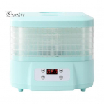 360-kraadise &otilde;huvooluga toidukuivatusmasin 6 kandikuga 24-tunnine taimer Vaikne t&ouml;&ouml; Temperatuuri reguleerimine Puuviljade Liha K&ouml;&ouml;givilja Kuivatusmasin US Plug