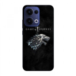 Coque de t&eacute;l&eacute;phone - Maniacase - Oppo Reno 13 5G - Silicone - Souple - Game Of Thrones House Stark