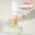 Elektriline Matcha vispel Harjast segisti DIY teepruulimise t&ouml;&ouml;riist 3 kiirust Kaasaskantav Joogi kiireks vahustamiseks