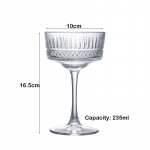 240ml Goblet Cocktail Glass, Champagne Cups, Martini Glass 240-480ml