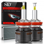 2 tk 30000LM 4 k&uuml;ljega Canbus H7 LED CSP auto esitule pirnid 120W 360 Turbo H11 H4 H1 HB3 9005 HB4 9006 vasktoruga minilamp auto esituli 6500K valge H11 H8