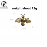 Puhast messingist massiiv bee metallist kujukeste ornament Loominguline antiikne kontorikaunistus Kodukaunistused Aksessuaarid Miniatuurid