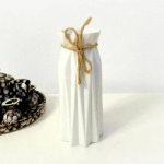 Uus plastist vaasi imitatsioon, keraamiline lillepott, lillekorv, lillevaas, kodukaunistus (lill ei kuulu komplekti) valge