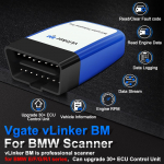 vLinker BM+ Bluetooth diagnostikaseade BMW jaoks: Toetab BimmerCode'i Androidis ja Apple'is. 3.0 (Android only)