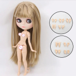 ICY DBS Blyth Doll White Skin Joint Body 1/6 BJD erihinnaga OB24 m&auml;nguasja kingitus 30cm height doll
