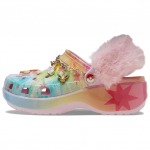 Pok&eacute;mon x Crocs Classic Platform Clog Eevee naiste tossud, roosad, mitmev&auml;rvilised 211429-90H 36-37
