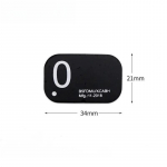Hambafosfaadiplaadi r&ouml;ntgeniskanneri kujutiseplaat magnetiga/ilma magnetita Suurus 0 1 2 3 Hamba KAVO FUSSEN Digitaalse kujutiss&uuml;steemi jaoks Size 0 No Magnetic must