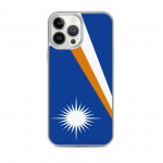 Coque iPhone &ndash; Drapeau &Icirc;les Marshall &ndash; iPhone 13 Pro Max &ndash; Supp &ndash; Mitmev&auml;rviline &ndash; Vertikaalne