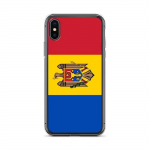 Coque T&eacute;lephone Drapeau Moldavie &ndash; iPhone XS