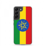 Coque T&eacute;l&eacute;phone Drapeau &Eacute;thiopie &ndash; Samsung Galaxy S22 Plus