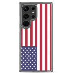Coque T&eacute;l&eacute;phone &ndash; Samsung &ndash; Galaxy S21 &ndash; Drapeau &Eacute;tats-Unis &ndash; Souple &ndash; mitmev&auml;rviline