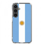 Coque T&eacute;l&eacute;phone - Samsung - Galaxy S24 Ultra - Drapeau Argentina - Souple - Mitmev&auml;rviline