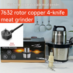 Fufumachine 110V 6L Lihaveski ja Multifunktsionaalne Elektriline Mikser Hakkimiseks ja K&uuml;psetamiseks