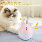 Kasside &otilde;rritamise seade Laetav kassi iseseisev heli reegliteta P&ouml;&ouml;rlev elektriline lemmikloomam&auml;nguasi One Size