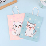 6 tk V&auml;rvilised Joonisfilm Kassi K&auml;paj&auml;lje Paberist Kommikotid Kingikotid K&auml;epidemetega Lemmiklooma Teemaline Laste S&uuml;nnip&auml;evapeo Dekoratsioonid Kingitused