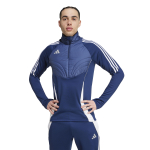 Adidas Tiro 24 Talveks kohandatud s&auml;rks&auml;rk JTQ63 T&otilde;mblukuga Vabaaja meeskonna tuminine jope, Elustiil, Meeste, Sinine/Valge (IY0127) blue
