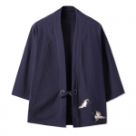 Tikandid Kimono Harajuku Jaapani stiilis pluss suuruses meeste samuraide kost&uuml;&uuml;m riided kardigan naiste jakk L