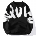 Meeste kampsun S&uuml;gis Talv Kootud &Uuml;mmarguse kaelusega Soe Pullover Aluskiht Vabaaja Kampsunid XXXXXL must