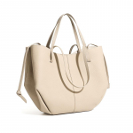 Moodne pealmine kiht veisenahast suur kott-tote naiste kott Saja sobivusega t&auml;navapildiks h&auml;davajalik portfell Emaportfell Ehtne nahk The bag opening is 55cm long pruun