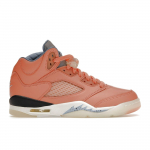 DJ Khaled x Air Jordan 5 Retro GS Me Parimad - Crimson Bliss Laste Tossud Oranžid Leche-Sinised Sail DV4983-641 35.5