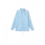 Adidas Originals Trefoil Triipude Kraega Jooksujakk Meeste Jakid Sinine HC9497 S