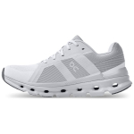ON Cloudrunner White Frost Naiste Tossud Hall 46.99015 42.5