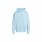 Adidas Originals Kolmeleheline Logo Tikitud Kapuutsiga Dressipluus Meeste Pealisr&otilde;ivad Sinine HS1519 S