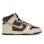 Nike Dunk High SE Baroque Brown Meeste Tossud Seesam Kookospiim M&uuml;stiline Punane FB8892-200 42
