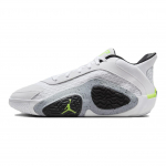 Air Jordan Tatum 2 GS Neoon Laste tossud Valge Elektriroheline Must FJ6459-100 38.5