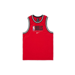 Nike X NBA Koost&ouml;&ouml; Noorte Chicago Bulls Kirjaprindiga Kiiresti Kuivav Hingav Korvpalli S&auml;rk Laste s&auml;rk Punane 3Z2B7BBXS-BUL M