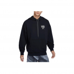 Nike Dri-Fit Trail Logo V&auml;ljas Kiiresti Kuivav Kootud Jooksupusa Meeste Kapuutsid Must M&auml;gi-Valge HF0339-010 XXL