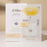 d&rsquo;Alba valge tr&uuml;hvli topeltmaskipakend [Toitev / Niisutav] 2 KARPI(8 lehte) 2BOX(8Sheet)