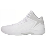 Asics Geltriforce 3 &Uuml;mar nina Paelkinnitusega S&uuml;nteetiline nahk Keskmise k&otilde;rgusega Korvpallijalan&otilde;ud Meeste toss Valge 1061A006-100 39