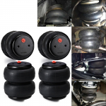 1pc Standard 2600lbs Spring Suspension Bag Heavy-duty 1/2 npt Car Suspension Modification Accessory Safety bag One Size