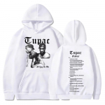 R&auml;ppari Tupac 2pac kapuutsiga dressipluusid meestele ja naistele Hip Hopi t&auml;navar&otilde;ivad, tr&uuml;kitud kampsun ShakurFourSeasons S