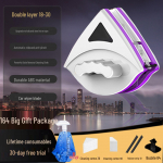 K&otilde;rge tugevusega magnetiline kahepoolne aknapesur &uuml;hekordse, kahekordse ja kolmekordse klaasiga akendele