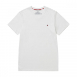 Tommy Hilfiger 09t3140 100 Lipu V-kaelusega &Uuml;hine L&uuml;hikeste varrukatega T-s&auml;rk 09T3140 100 (M)