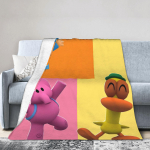 P-POCOYO Elly Pehme Tekk Lapsed Flanell Voodipesu Visked Diivanitoolile Diivanile Voodile Super Soe Voodikate Kingiidee 30x40in