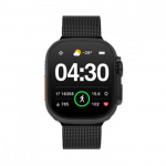 Montre connect&eacute;e - RADIANT - RAS10913 - &Eacute;cran num&eacute;rique - Bluetooth - M&eacute;tal noir