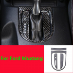 S&uuml;sinikkiust auto k&auml;iguvahetuspaneeli raami katte kleebised Ford Mustang 2015 jaoks- autotarvikute autokleebised B set black