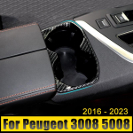 Peugeot 3008 5008 GT 2016 2017 2018 2022 2023 h&uuml;briidauto esirea veetassi hoidiku katte raami trimmile Stainless Steel