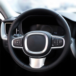 Auto Styling Keskkonsooli Rooli raami kaunistus Kleebise &auml;&auml;ris Volvo S90 XC60 2018 sisustustarvikutele 1 piece